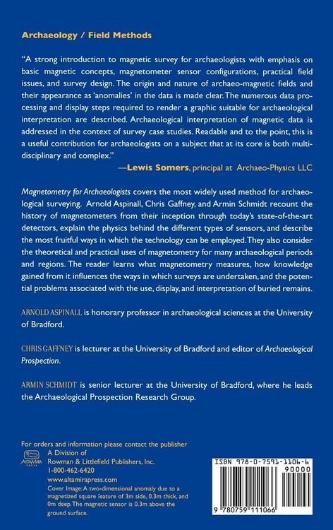 Produktbild: Magnetometry for Archaeologists
