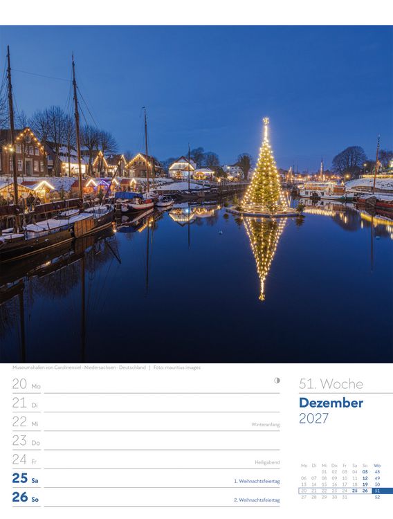 Produktbild: Am Meer Wochenplaner Kalender 2027