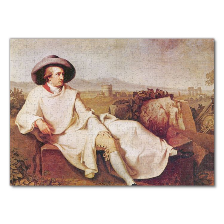 Produktbild: Lais Puzzle Johann Heinrich Wilhelm Tischbein - Portr&auml;t Goethes in der Campagna 500 Teile