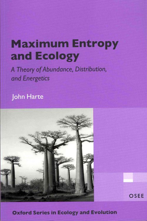Produktbild: Maximum Entropy & Ecology