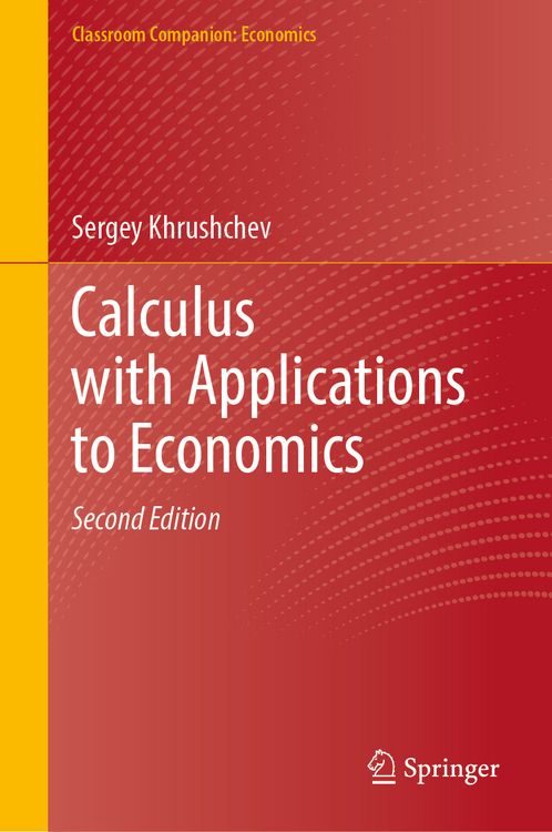 Produktbild: Calculus with Applications to Economics
