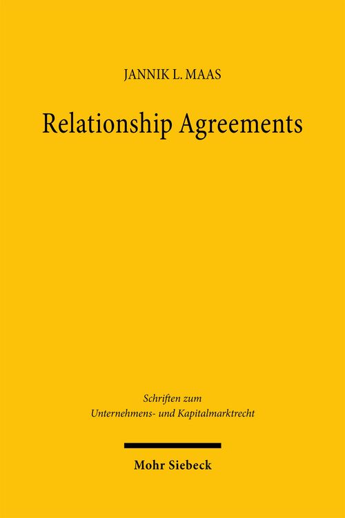 Produktbild: Relationship Agreements