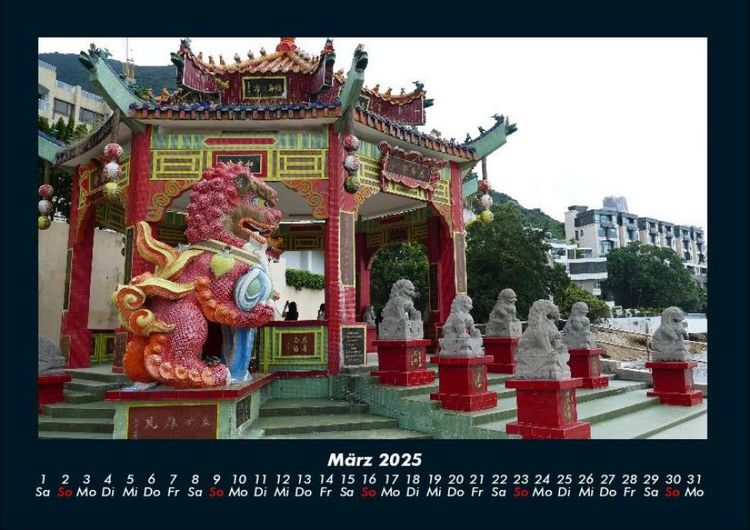 Produktbild: Tempel 2025 Fotokalender DIN A4