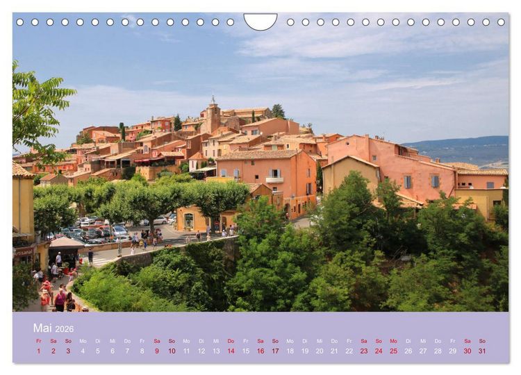 Produktbild: Die Farben der Provence... und der Duft des Lavendels... (Wandkalender 2026 DIN A4 quer), CALVENDO Monatskalender