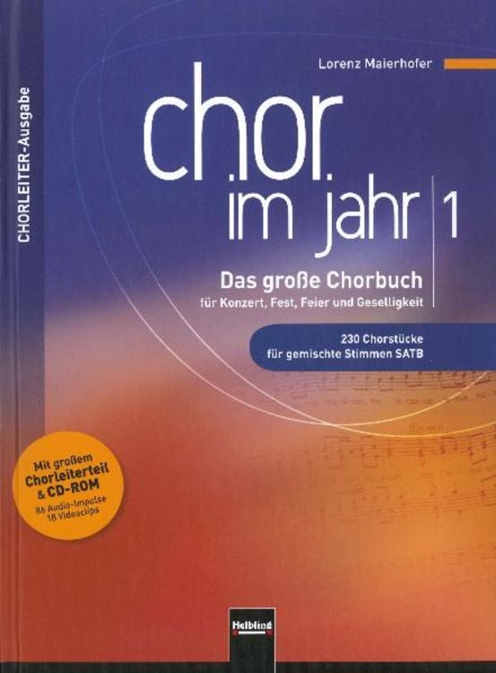 Produktbild: Chor im Jahr 1. Chorleiterausgabe inkl. CD-ROM