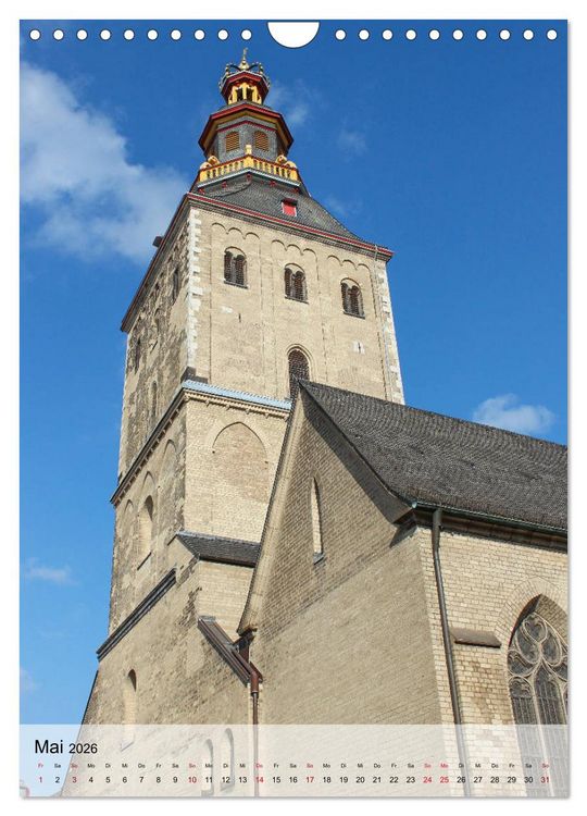 Produktbild: Kirchen in K&ouml;ln - Highlights und Geheimtipps (Wandkalender 2026 DIN A4 hoch), CALVENDO Monatskalender