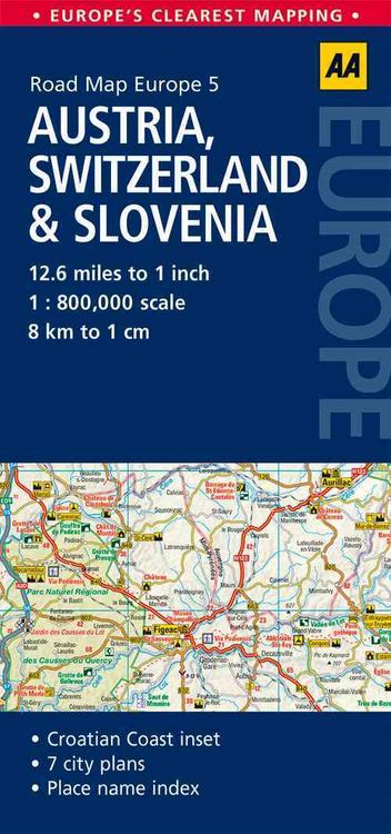 Produktbild: AA Publishing: 5. Austria, Switzerland & Slovenia