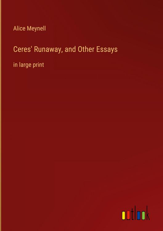 Produktbild: Ceres' Runaway, and Other Essays