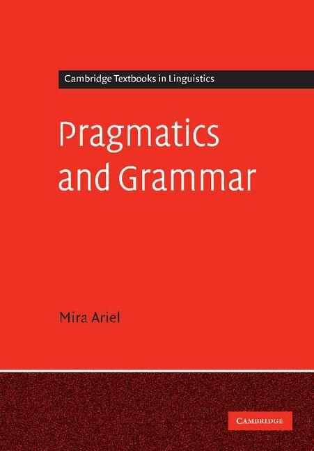 Produktbild: Pragmatics and Grammar