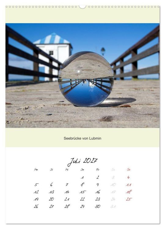 Produktbild: Natur & Glas (hochwertiger Premium Wandkalender 2027 DIN A2 hoch), Kunstdruck in Hochglanz