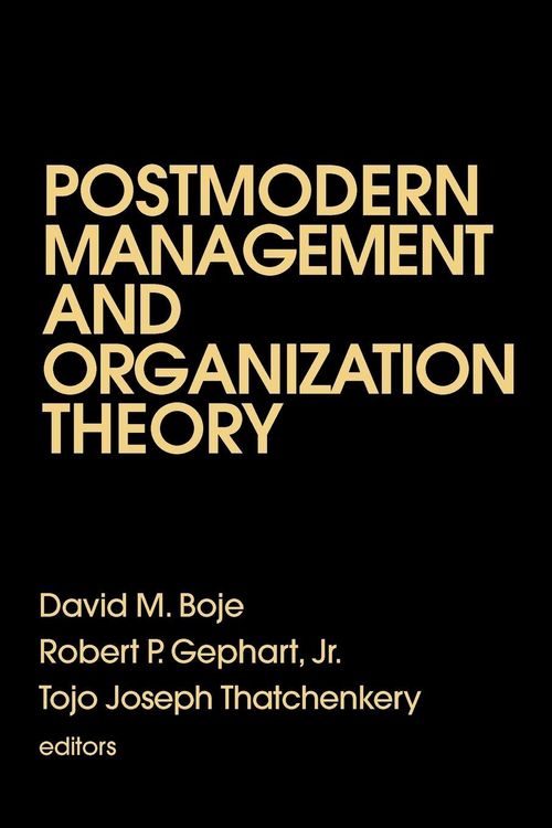 Produktbild: Postmodern Management and Organization Theory