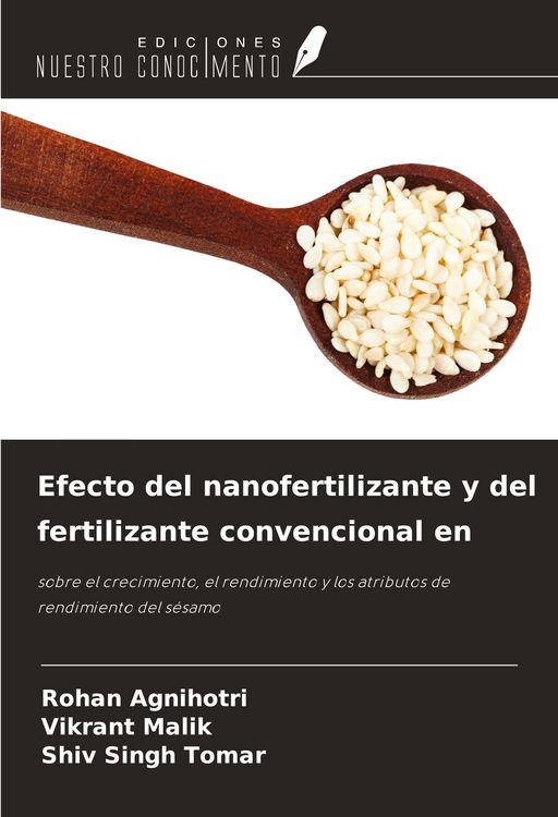 Produktbild: Efecto del nanofertilizante y del fertilizante convencional en