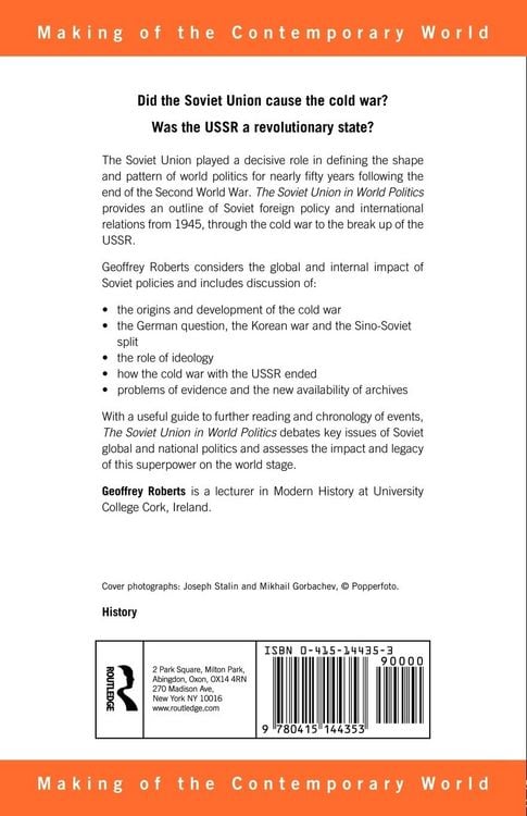 Produktbild: The Soviet Union in World Politics