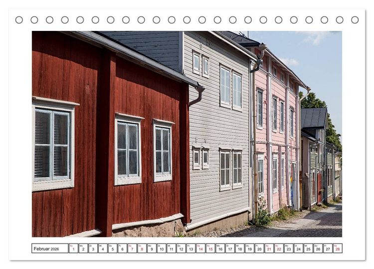 Produktbild: Helsinki - Die wei&szlig;e Stadt des Nordens (Tischkalender 2026 DIN A5 quer), CALVENDO Monatskalender