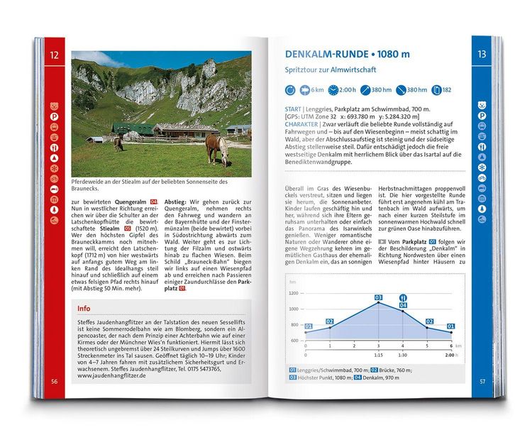 Produktbild: KOMPASS Wanderf&uuml;hrer Isarwinkel, Bad T&ouml;lz, Lenggries, Walchensee, 60 Touren