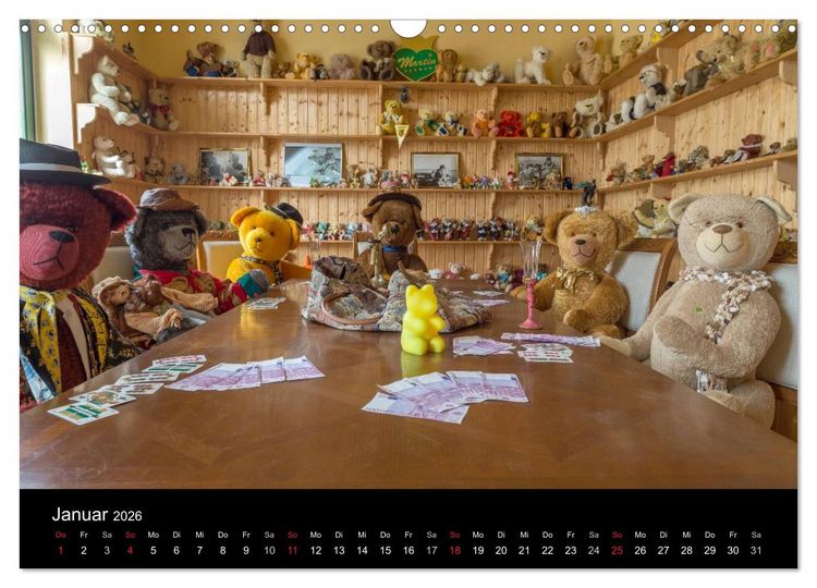 Produktbild: Martin B&auml;ren (Wandkalender 2026 DIN A3 quer), CALVENDO Monatskalender