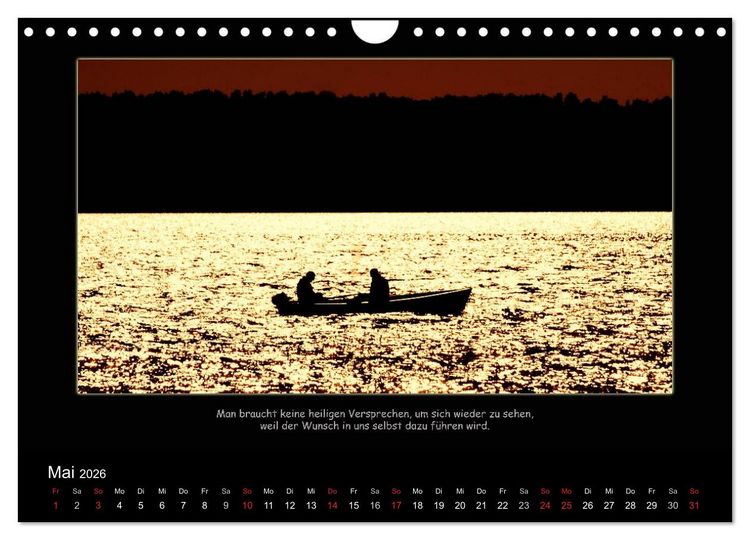 Produktbild: Freundschaft (Wandkalender 2026 DIN A4 quer), CALVENDO Monatskalender