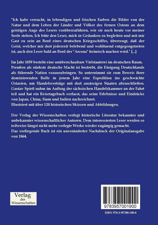 Produktbild: Die preu&szlig;ische Expedition nach Ostasien w&auml;hrend der Jahre 1860 - 1862