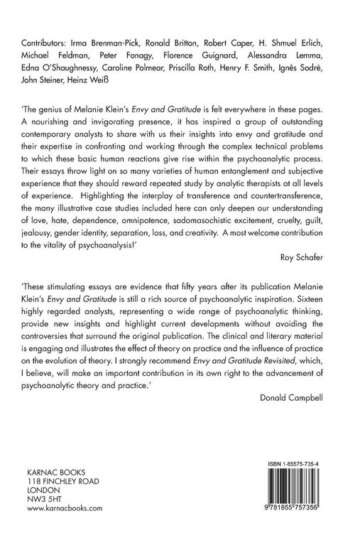 Produktbild: Envy and Gratitude Revisited