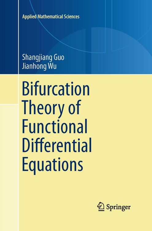 Produktbild: Bifurcation Theory of Functional Differential Equations