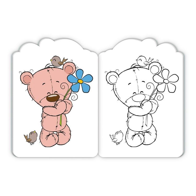 Produktbild: Tr&ouml;tsch Malbuch Knuddelfreunde-Malbuch