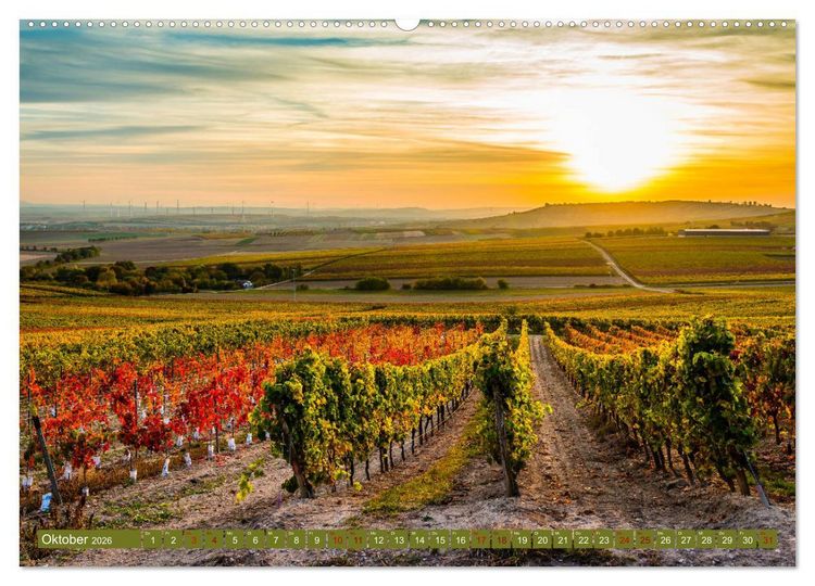 Produktbild: Rheinhessen-Impressionen (hochwertiger Premium Wandkalender 2026 DIN A2 quer), Kunstdruck in Hochglanz