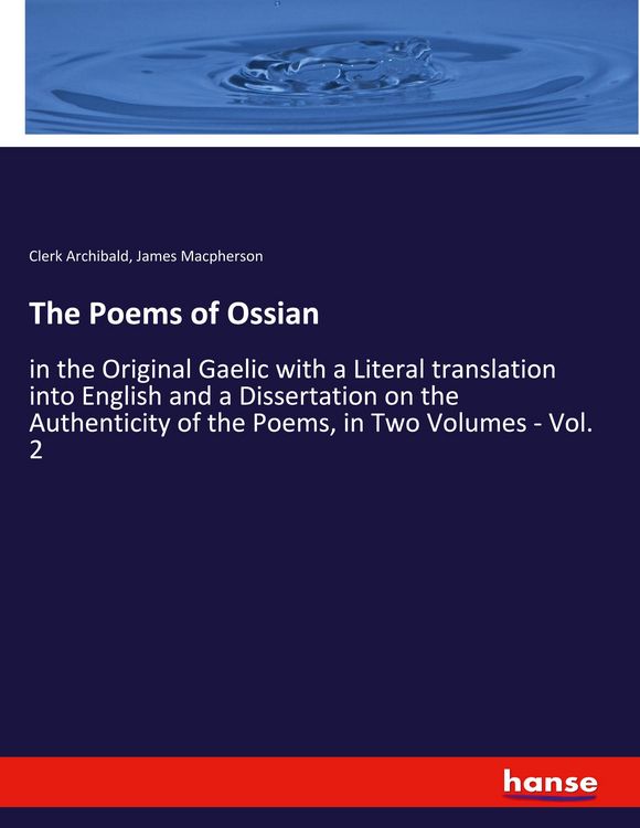 Produktbild: The Poems of Ossian
