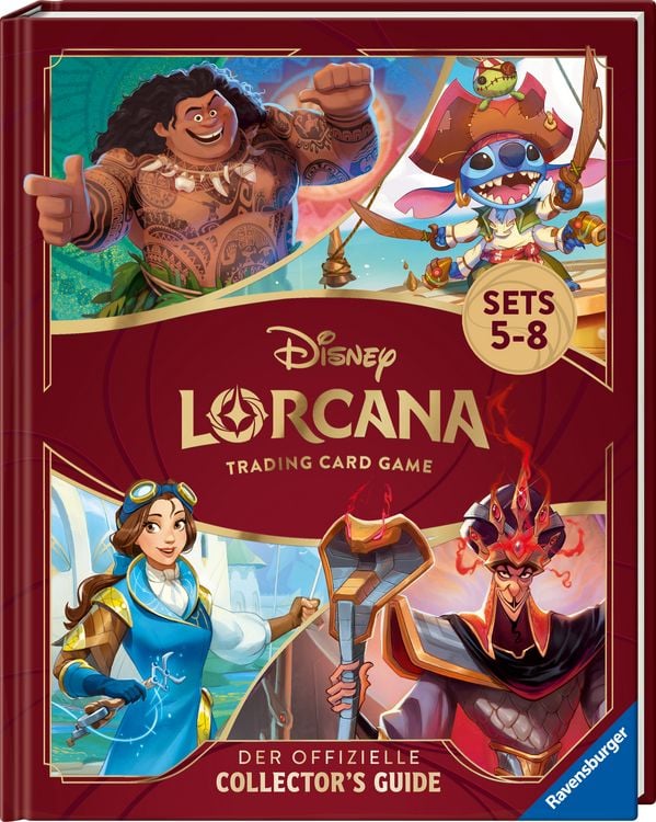 Produktbild: Disney Lorcana Trading Card Game - Der offizielle Collector&rsquo;s Guide: Sets 5-8 - Buch zum Spiel