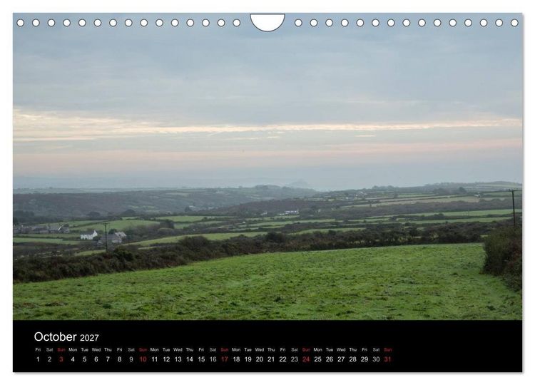 Produktbild: Penwith Landscapes Cornwall 2027 (Wall Calendar 2027 DIN A4 landscape), CALVENDO 12 Month Wall Calendar