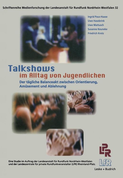 Produktbild: Talkshows im Alltag von Jugendlichen