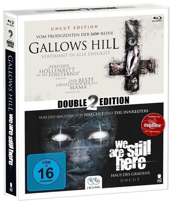 Produktbild: Mystery Double Pack 1: Gallows Hill & We are still here - Double2Edition/Uncut [2 BRs]