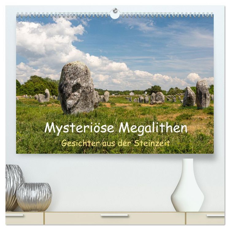 Produktbild: Mysteri&ouml;se Megalithen (hochwertiger Premium Wandkalender 2026 DIN A2 quer), Kunstdruck in Hochglanz