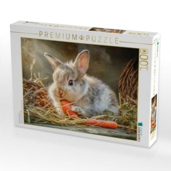 Produktbild: CALVENDO Puzzle Kaninchenportraits | 1000 Teile Lege-Gr&ouml;&szlig;e 64x48cm Foto-Puzzle f&uuml;r gl&uuml;ckliche Stunden