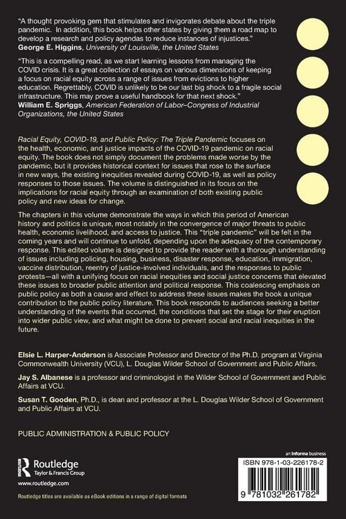 Produktbild: Racial Equity, COVID-19, and Public Policy