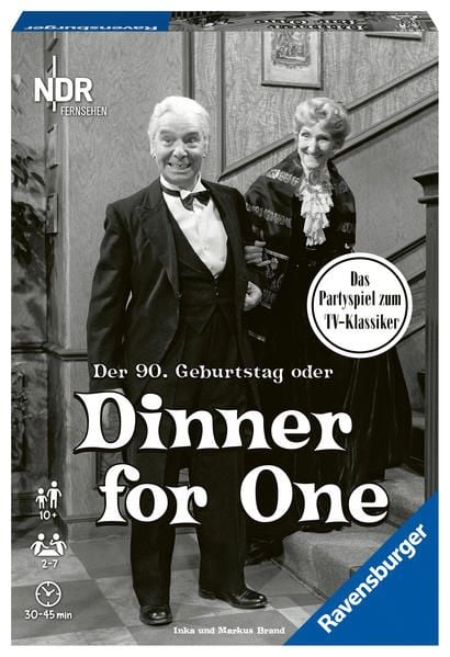 Produktbild: Der 90. Geburtstag oder Dinner for One - Gesellschaftsspiel & Brettspiel ab 10 Jahre