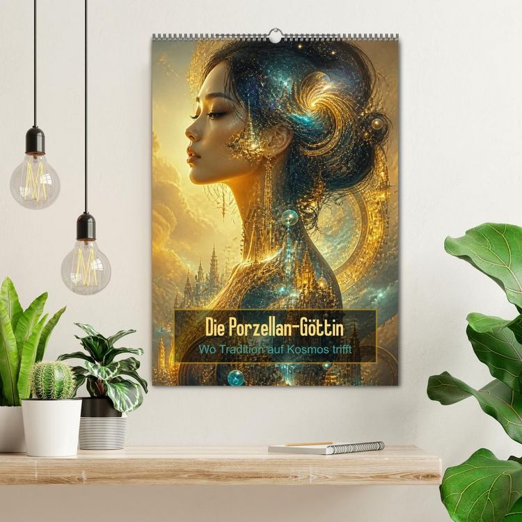 Produktbild: Die Porzellan-G&ouml;ttin (Wandkalender 2027 DIN A2 hoch), CALVENDO Monatskalender