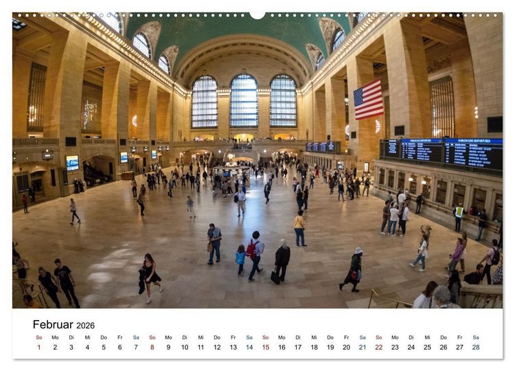 Produktbild: Meine Liebe New York (hochwertiger Premium Wandkalender 2026 DIN A2 quer), Kunstdruck in Hochglanz