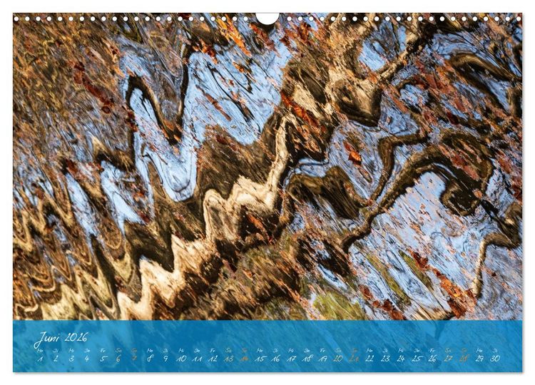 Produktbild: Natur abstrakt Farben und Strukturen (Wandkalender 2026 DIN A3 quer), CALVENDO Monatskalender
