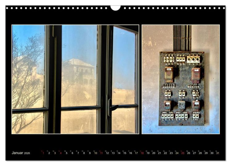 Produktbild: Geisterstadt Kolmannskuppe (Wandkalender 2026 DIN A3 quer), CALVENDO Monatskalender