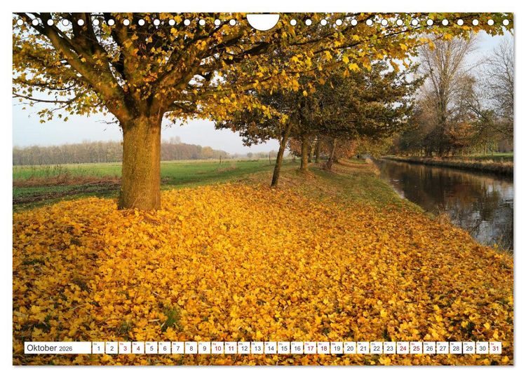 Produktbild: Die Niers im Jahreslauf (Wandkalender 2026 DIN A4 quer), CALVENDO Monatskalender