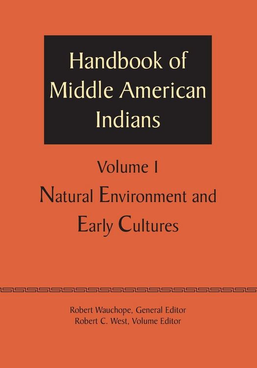Produktbild: Handbook of Middle American Indians, Volume 1