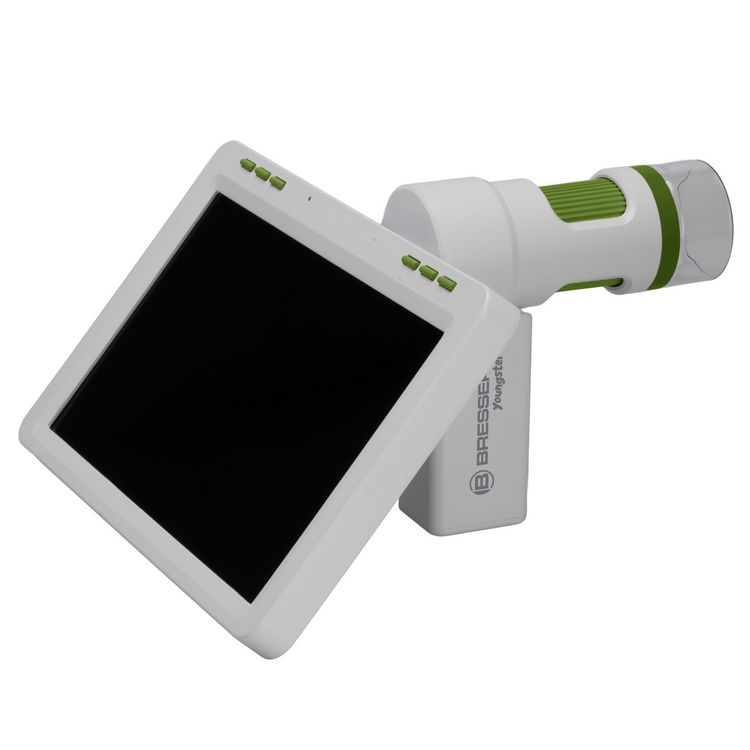 Produktbild: Breser Junior 16461 - Digitales Mikroskop und Handmikroskop mit 7-Bildschirm, von 10x bis 200x Vergr&ouml;&szlig;erung, Zubeh&ouml;r