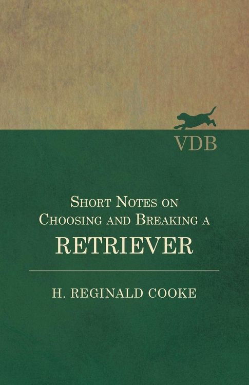 Produktbild: Short Notes on Choosing and Breaking a Retriever