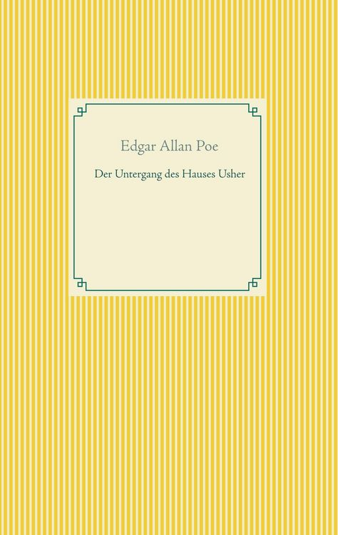 Produktbild: Der Untergang des Hauses Usher