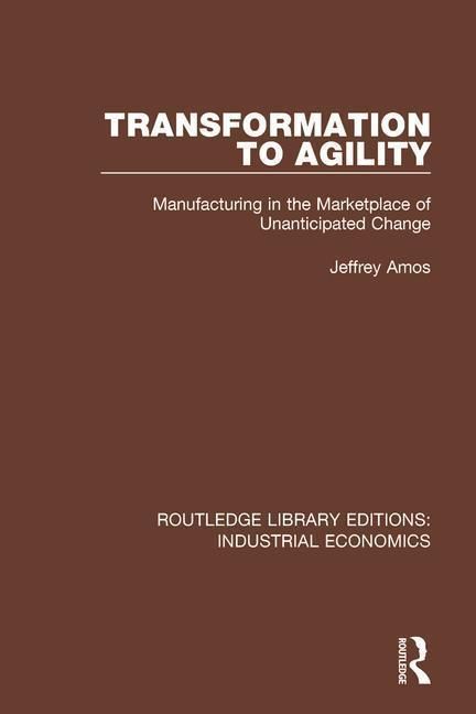 Produktbild: Amos, J: Transformation to Agility