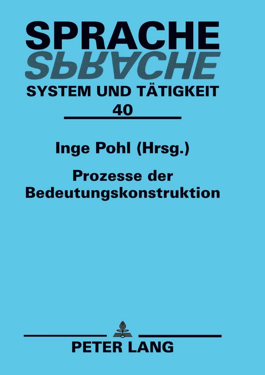 Produktbild: Prozesse der Bedeutungskonstruktion