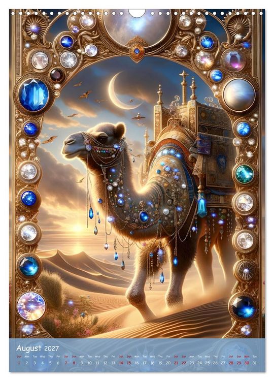 Produktbild: The Art of Power Animals (Wall Calendar 2027 DIN A3 portrait), CALVENDO 12 Month Wall Calendar