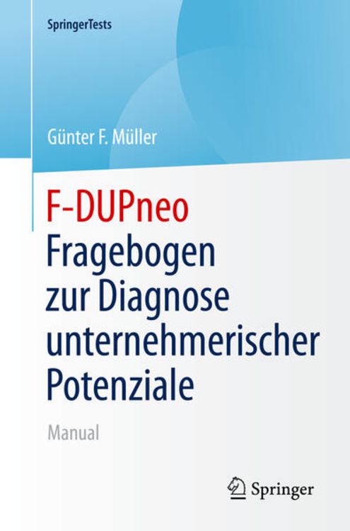 Produktbild: F-DUPneo - Fragebogen zur Diagnose unternehmerischer Potenziale