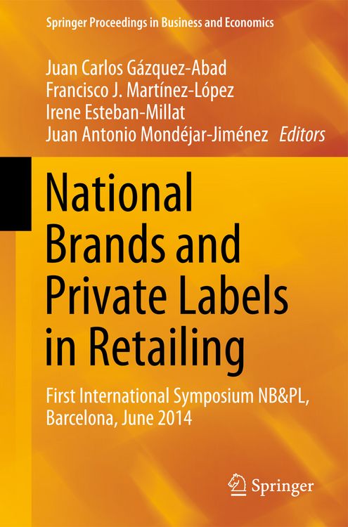 Produktbild: National Brands and Private Labels in Retailing