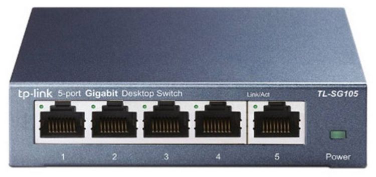 Produktbild: TP-LINK TL-SG105 TL-SG105 Netzwerk Switch 5 Port 1 GBit/s
